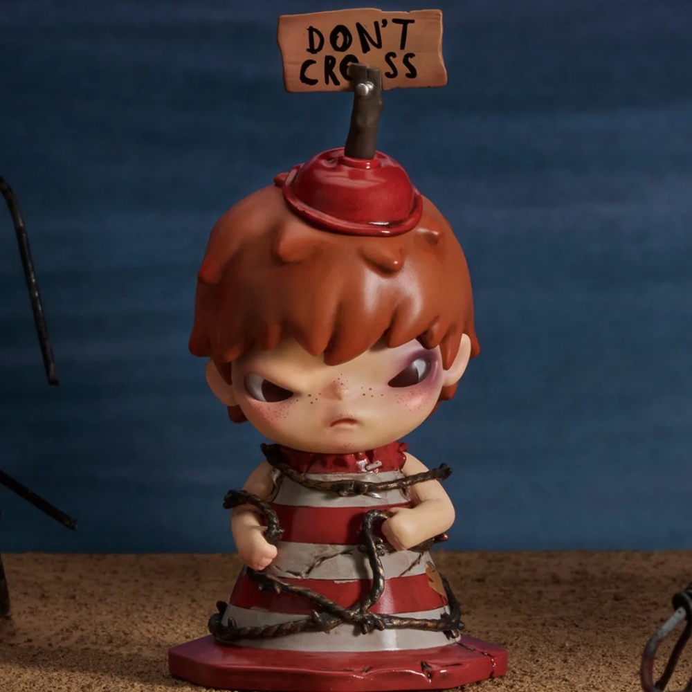 POP MART Traffic Cone- Hirono Shelter Series Confirmed Figure in Open Box BNWT